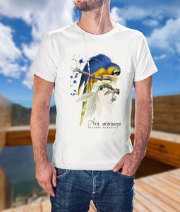 Camiseta 100% algodón "Ara Arauna Manchas"