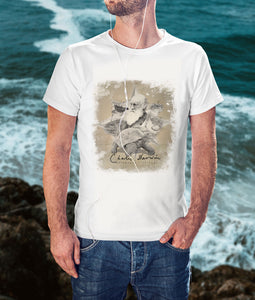 Camiseta 100% algodón "Darwin y Animales"