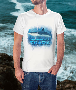 Camiseta 100% algodón "Tiburón de Galápagos"