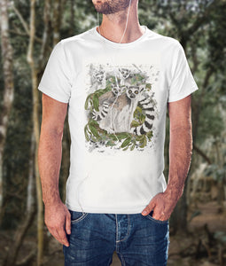 Camiseta 100% algodón "Lemur"