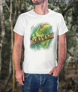 Camiseta 100% algodón "Sapito Verde"
