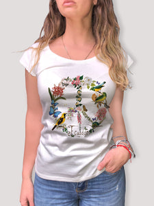 Camiseta 100% algodón "Símbolo de la Paz"