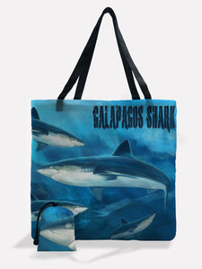 Eco-Bolso de Compras "Tiburón de Galápagos"