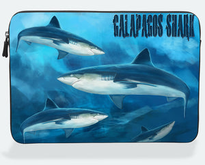 Porta Laptop "Tiburones de Galápagos"